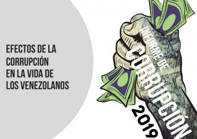 Informe de corrupción 2019 – Corrupción y regiones de Venezuela. Visiones locales de un drama nacional